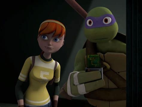 april o neil 2012|Donnie Meets April in TMNT (2012) .